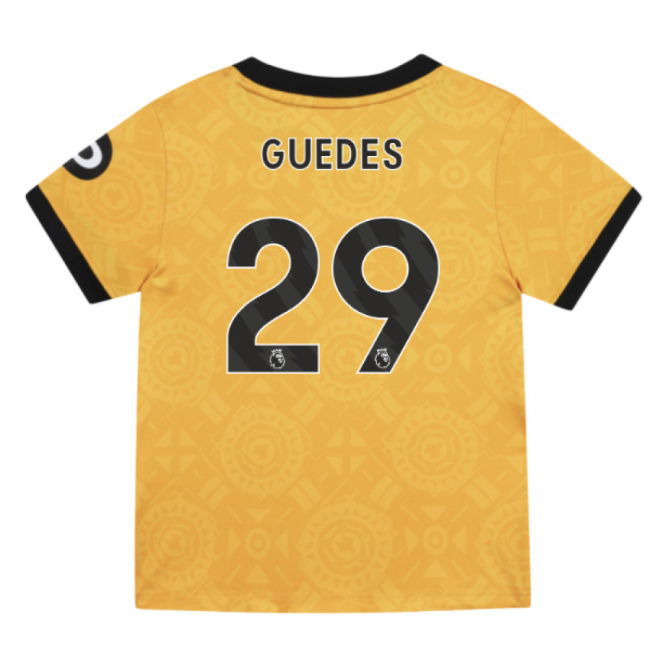 Retro Jersey Durable Stitching 2025-2026 WOL Home Top-Tier Guedes#167