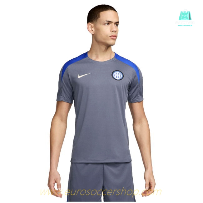 2024-2025 Inter Milan Dri-FIT Strike Shirt (Diffused Blue)