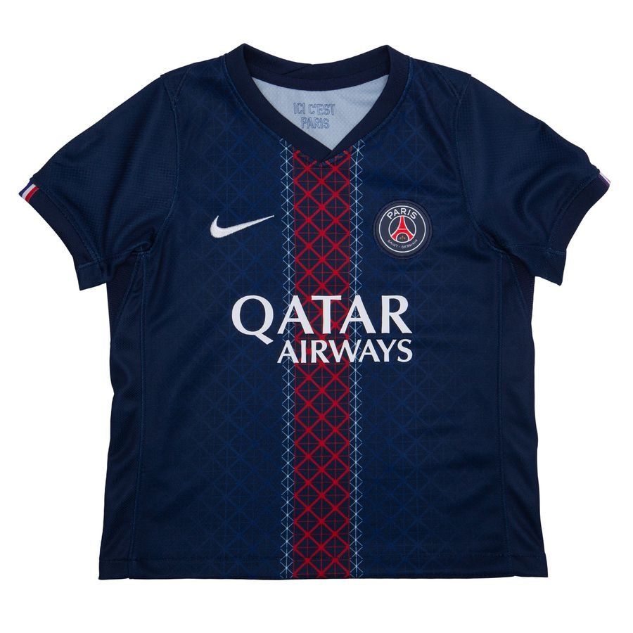 Paris Saint Germain Home Shirt 2025/26 Mini Kit Kids