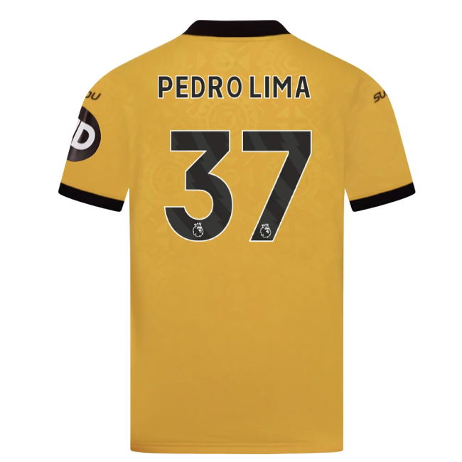 vintage 2025-2026 Wolves Home Shirt (Kids) (Pedro Lima 37)