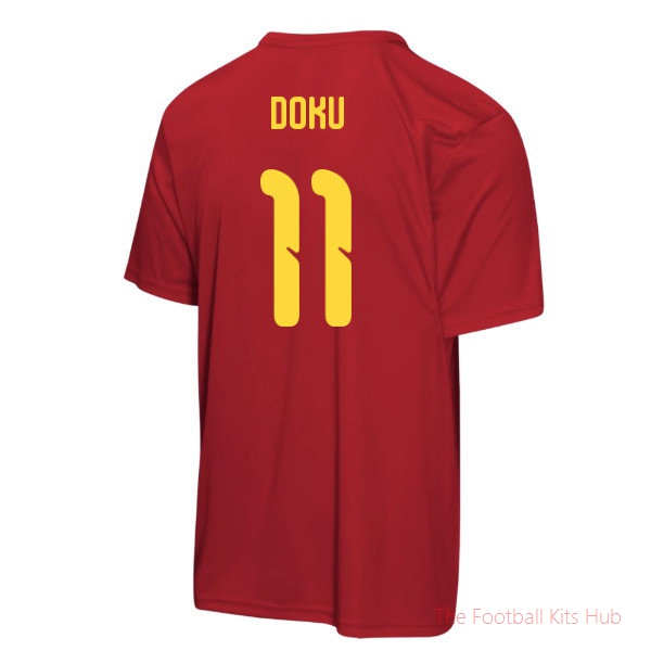 Soccer Club Belgium 2026 World Cup T-Shirt (Kids) (Doku 11)