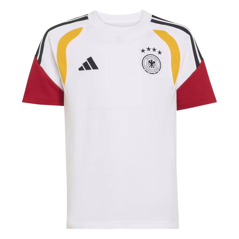 Kids Football Jersey 2026-2027 Germany Training Tee (White)