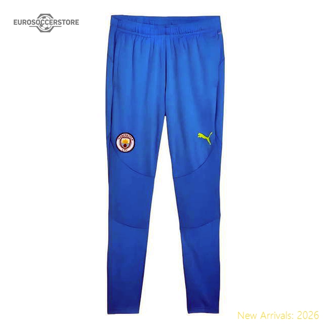 Performance 2024-2025 Authentic Man City Training Pants Magic Blue