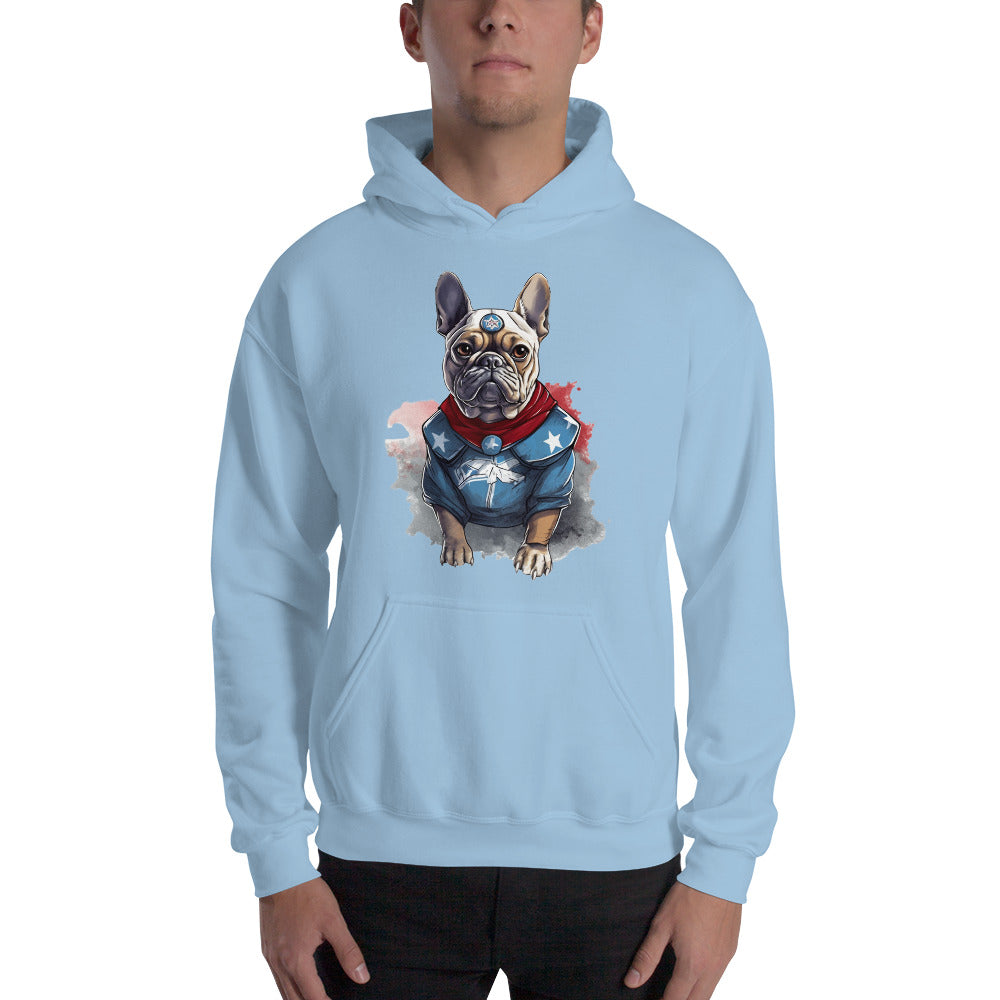 Lifestyle-Driven Frenchie Love Unisex Hoodie: The Trendsetter's Choic...