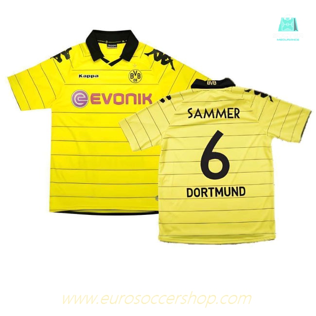 Borussia Dortmund 2010-11 Home Shirt ((Excellent) M) (Sammer 6)
