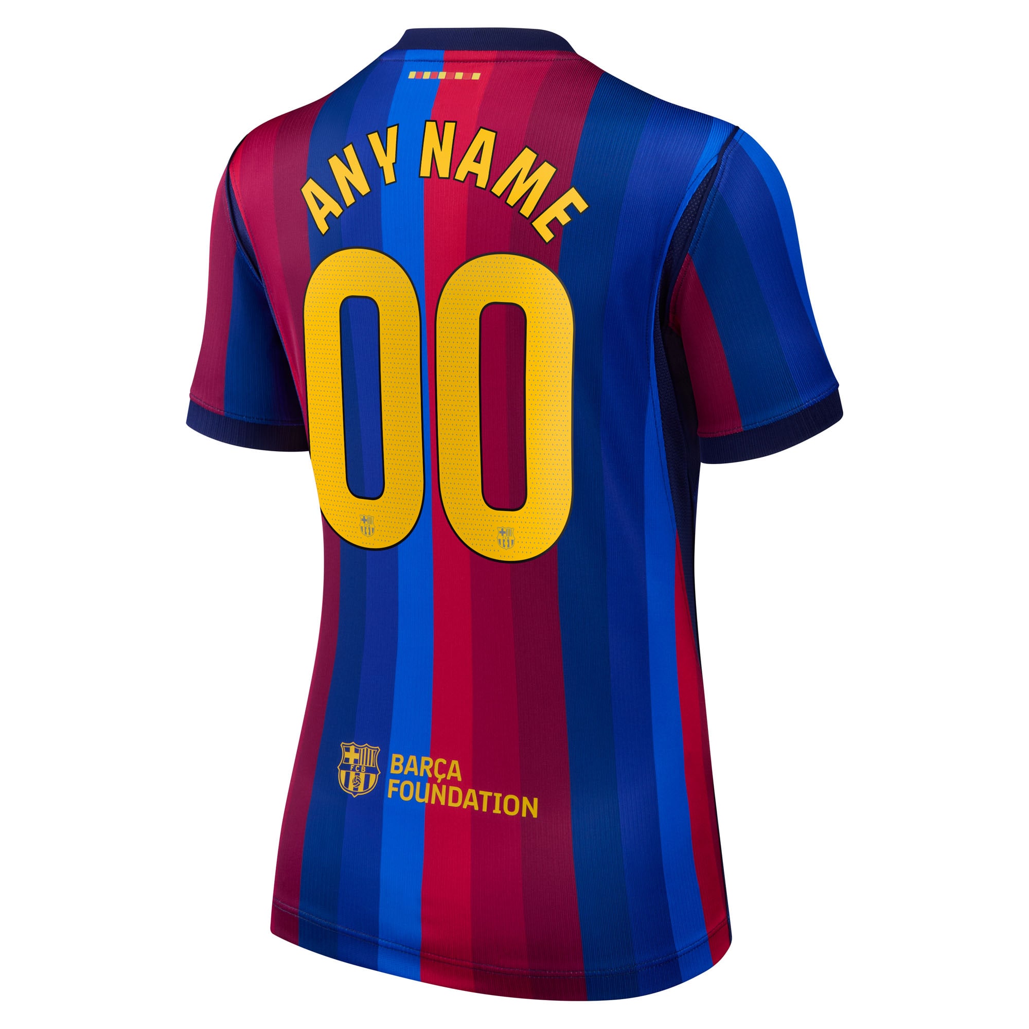 [SJH] Barcelona Women's 2026/27 Home Stadium Replica Custom Jersey - Red