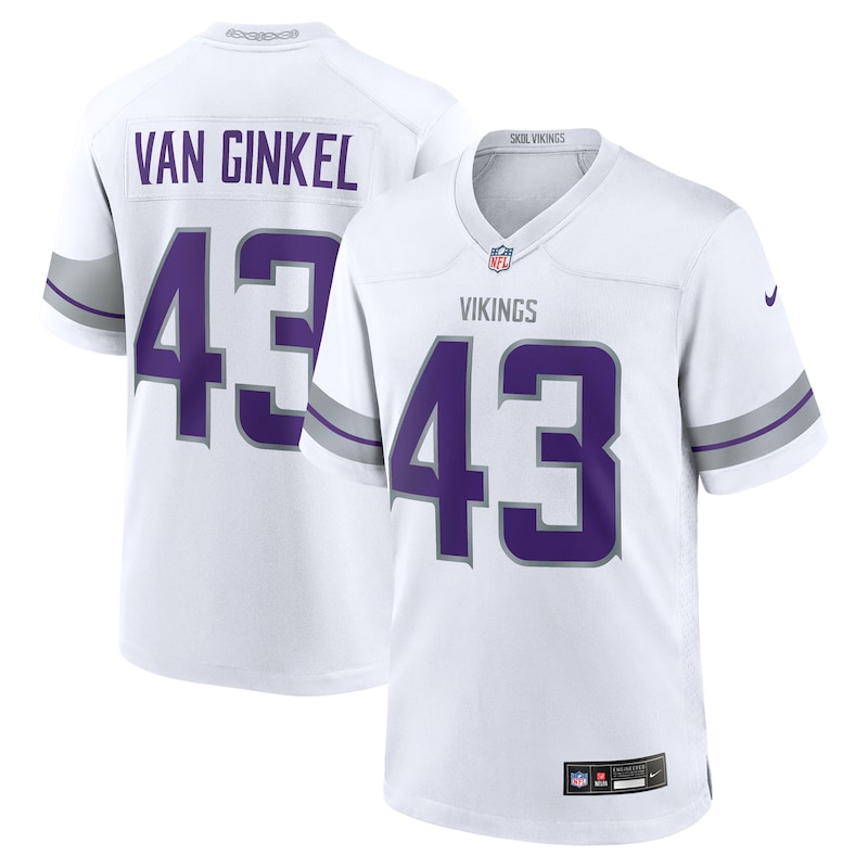 None Andrew Van Ginkel MIN Vikings Classic High-Quality Jersey