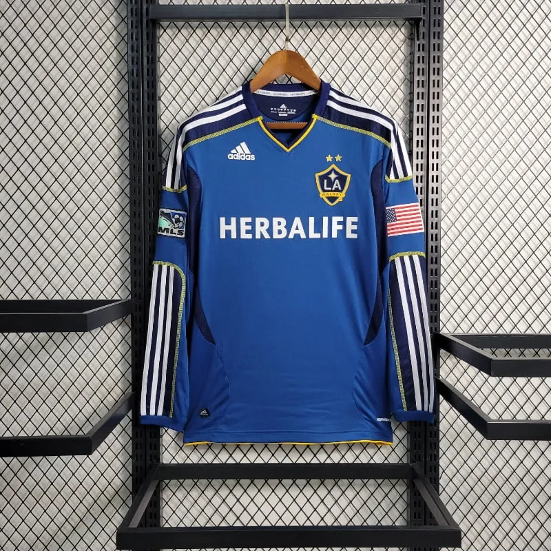 2011-2012 Long Sleeve LA Galaxy Soccer retro kit