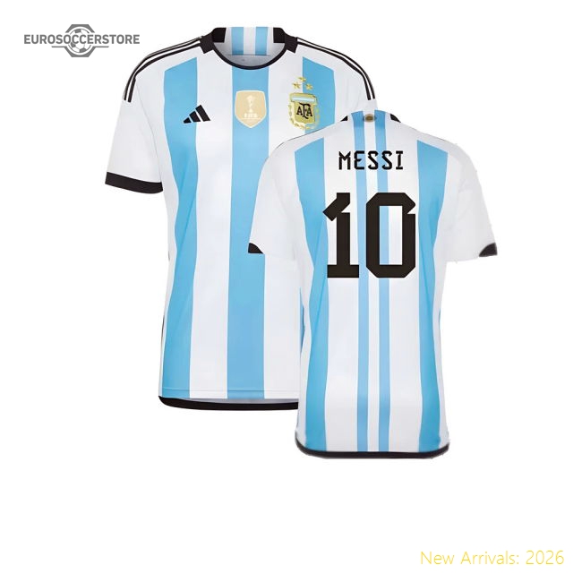 Genuine Messi Argentina Jersey - Modern 2024-2025 Fit Athletic