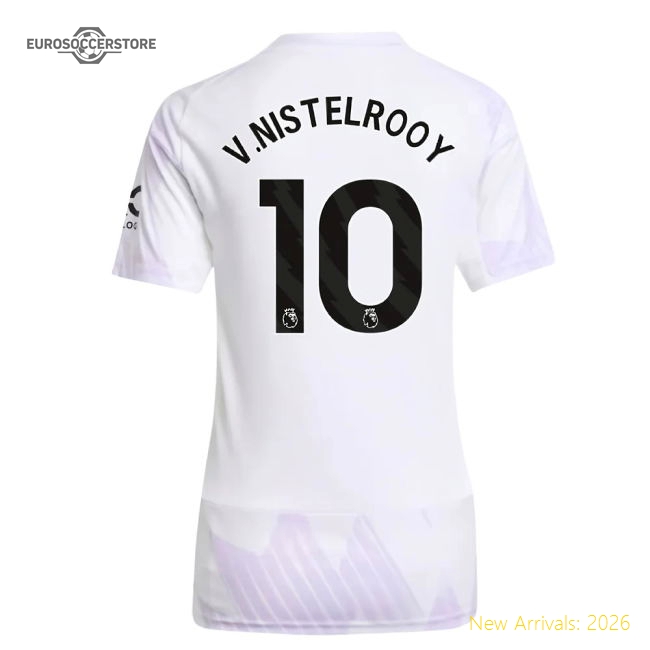 Chic Man Utd Womens Jersey V.nistelrooy 2025-2026 Advanced Textile