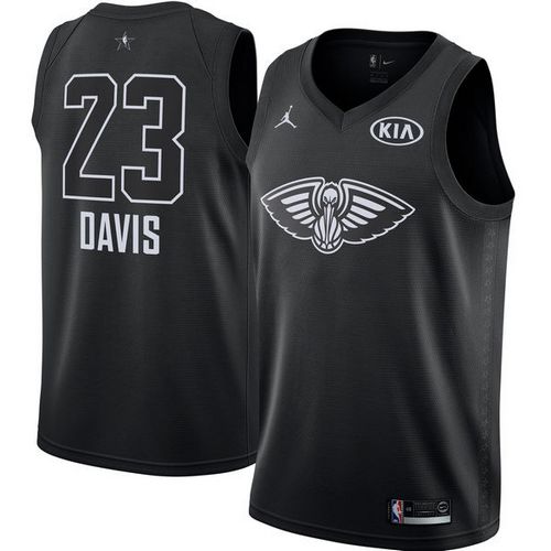 Performance NOP NBA Swingman Jersey #23 Anthony Davis 2018 Icon -