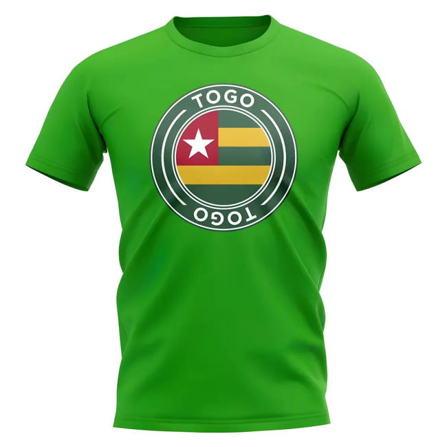 Championship Top-Tier Togo Football Badge T-Shirt (Green)