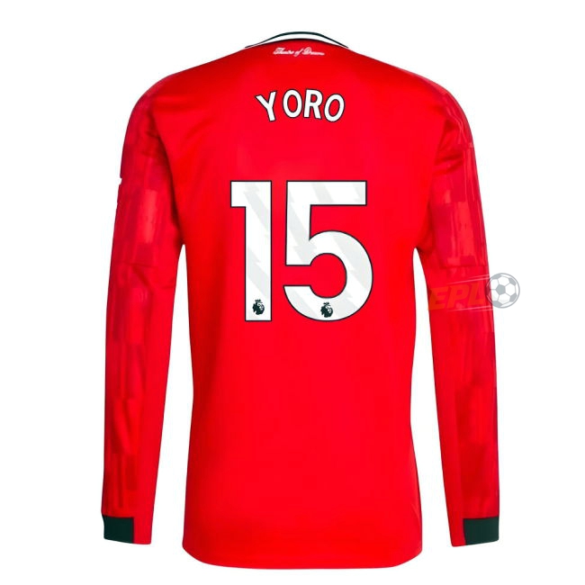 2025-20 Man Utd sophisticated Home Football Shirt | authentic
