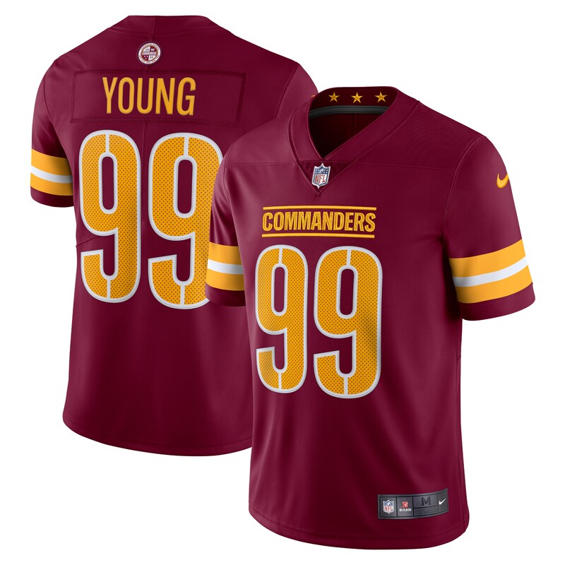 None Chase Young Star Player WAS Commanders High-Quality Jersey