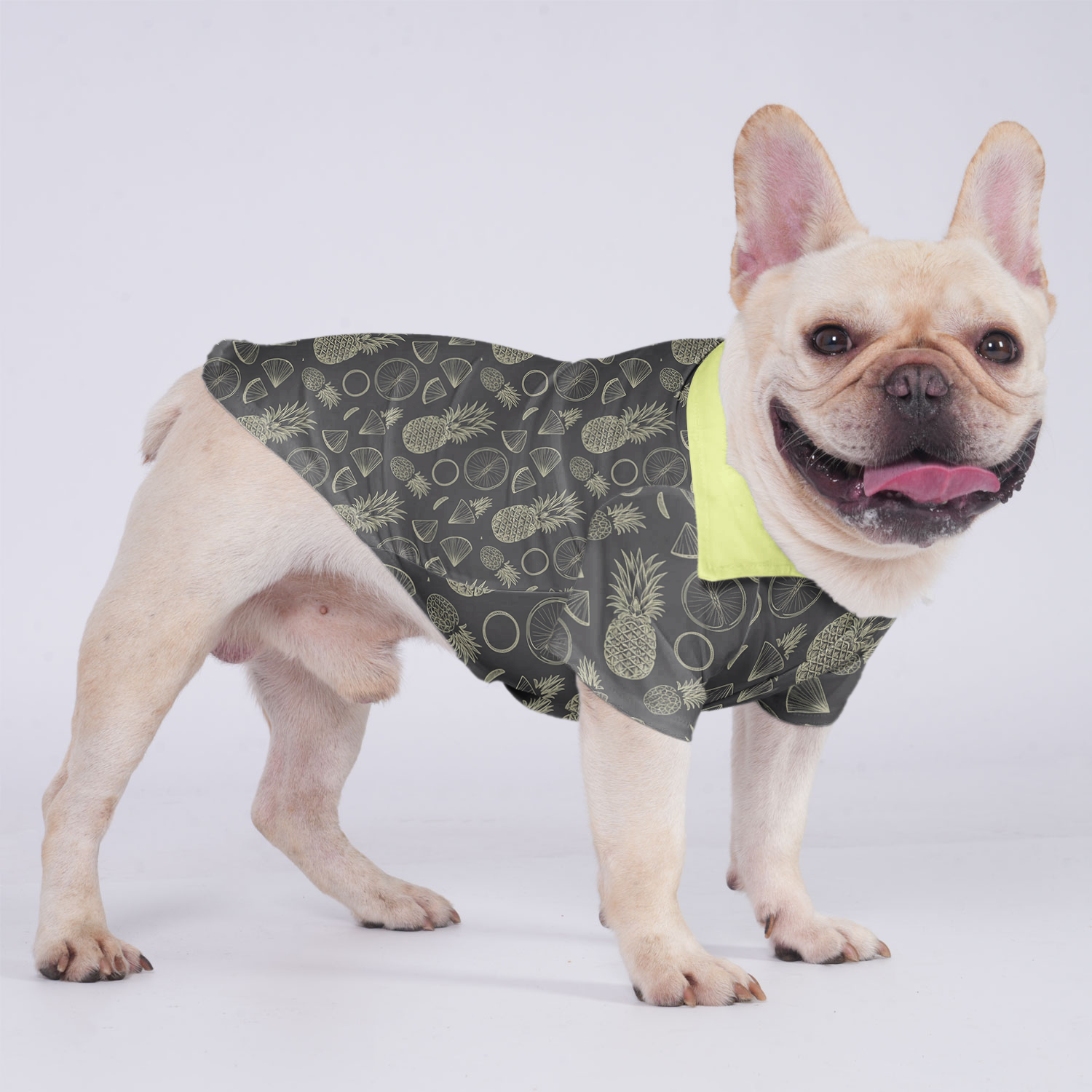French Bulldog Moose Hawaiian Shirt For Frenchies Essential Dog Supply