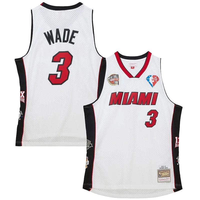 Dwyane Wade MIA Official Swingman Jersey - Superior - Licensed Product