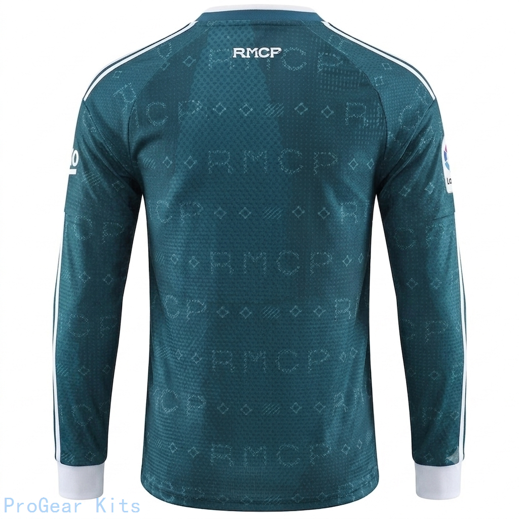 [SJH] Real Madrid Long Sleeve Away Kit 2026/27