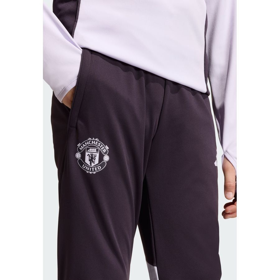 Manchester United Training Trousers Tiro 25 Aurora Jet Black/purple Ti