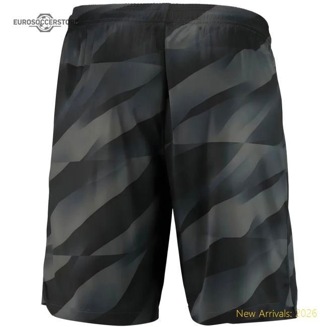 Official 2023-2024 Liverpool Home Goalkeeper Shorts (black) - Kids