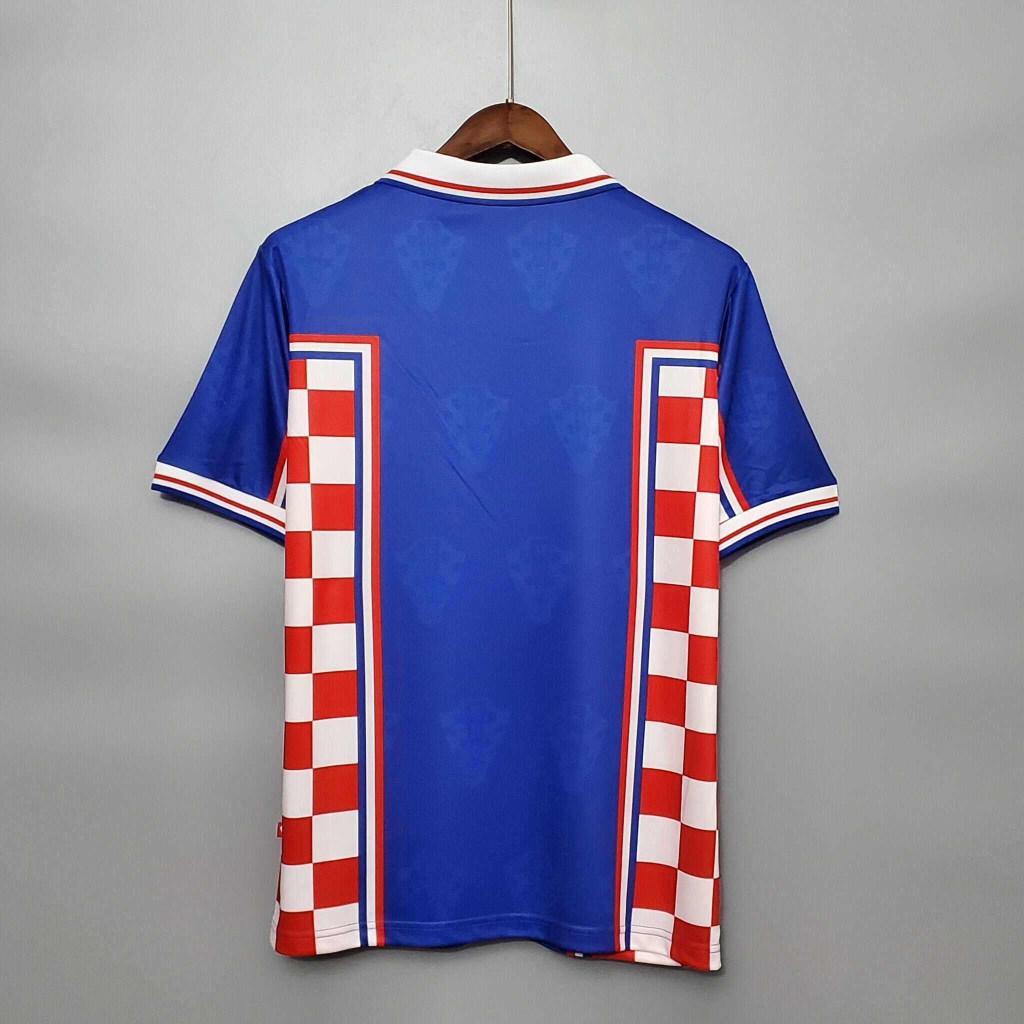 Cheap 1998 Croatia away retro kit