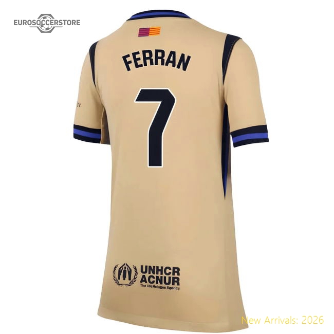 Premium Away Barcelona Jersey Moisture-wicking Lightweight