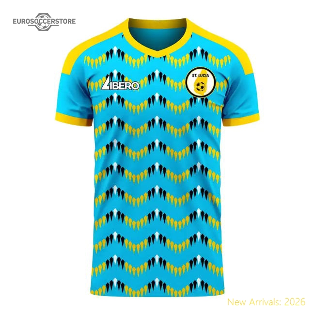Football Team Womens Saint Lucia Exclusive Jersey Advanced Textile