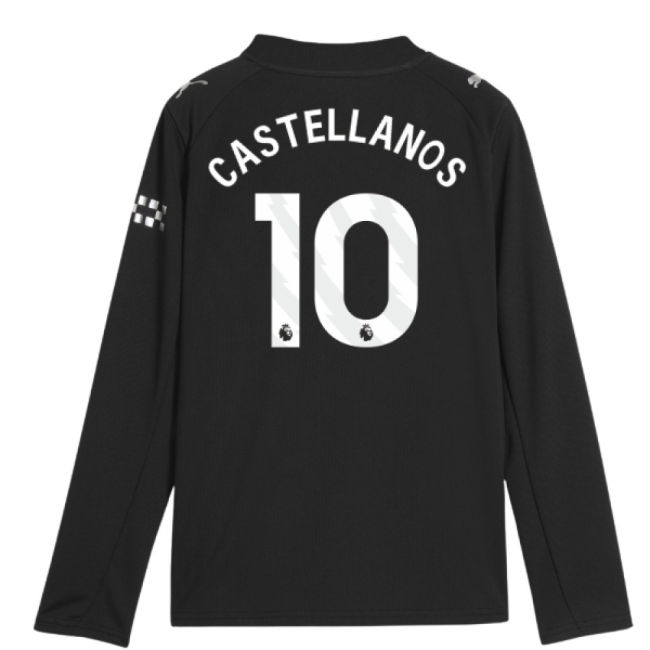 2025-2026 Man City Soccer Jerseys Away Jersey (Kids) #43