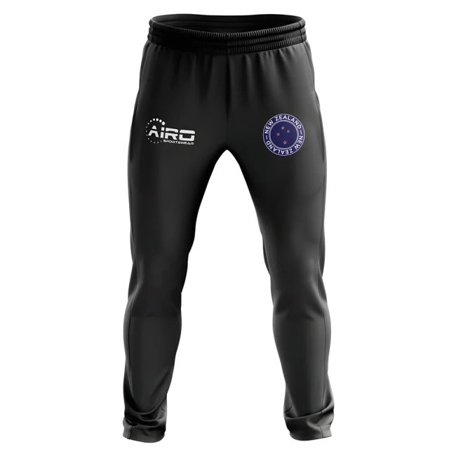 Official New Zealand Concept Football Training Pants (Black)