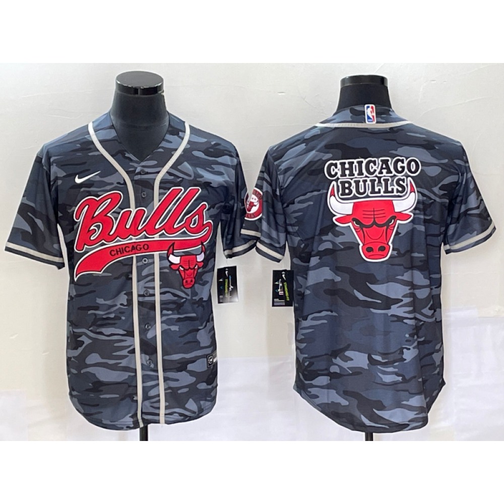 Jersey Chicago Bulls Gray - - NBA Collection
