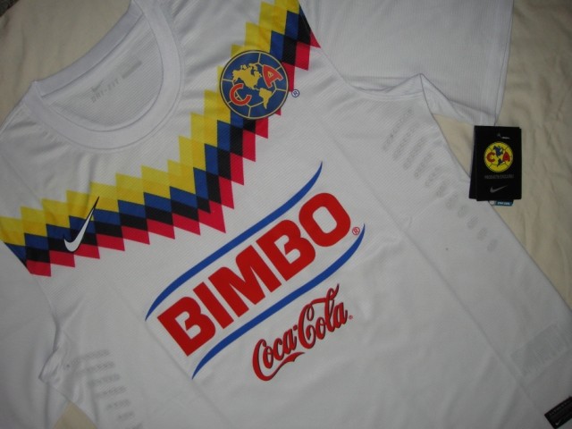 Elite Series 1314 Club America Aguilas Away White Soccer Jersey Shirt