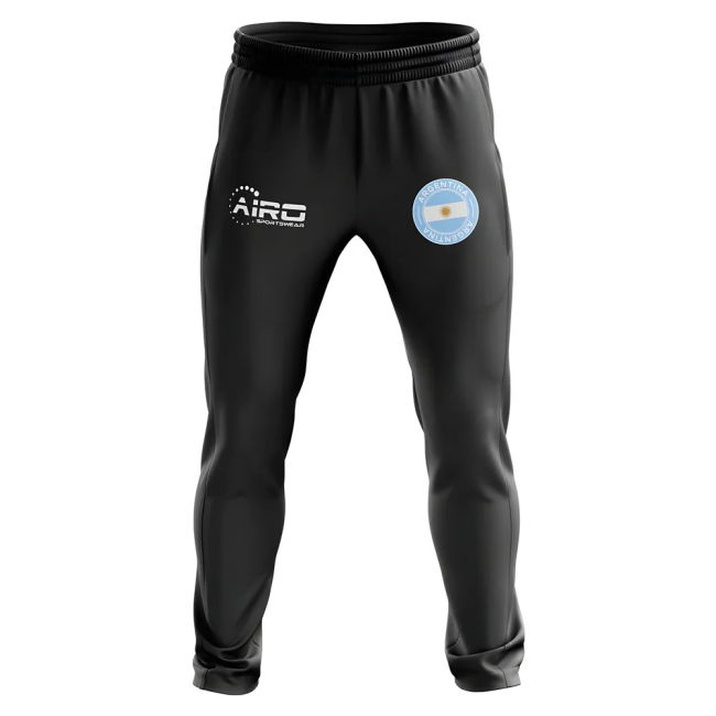 Authentic Argentina Concept Football Training Pants (Black)