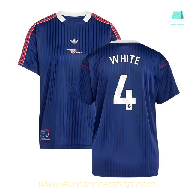 Arsenal Terrace Icons Shirt (Navy) (White 4)