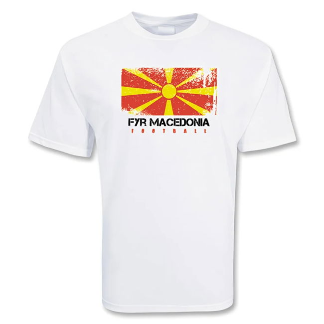 Macedonia Football T-Shirt Worldcup Quality Holland Netherlands