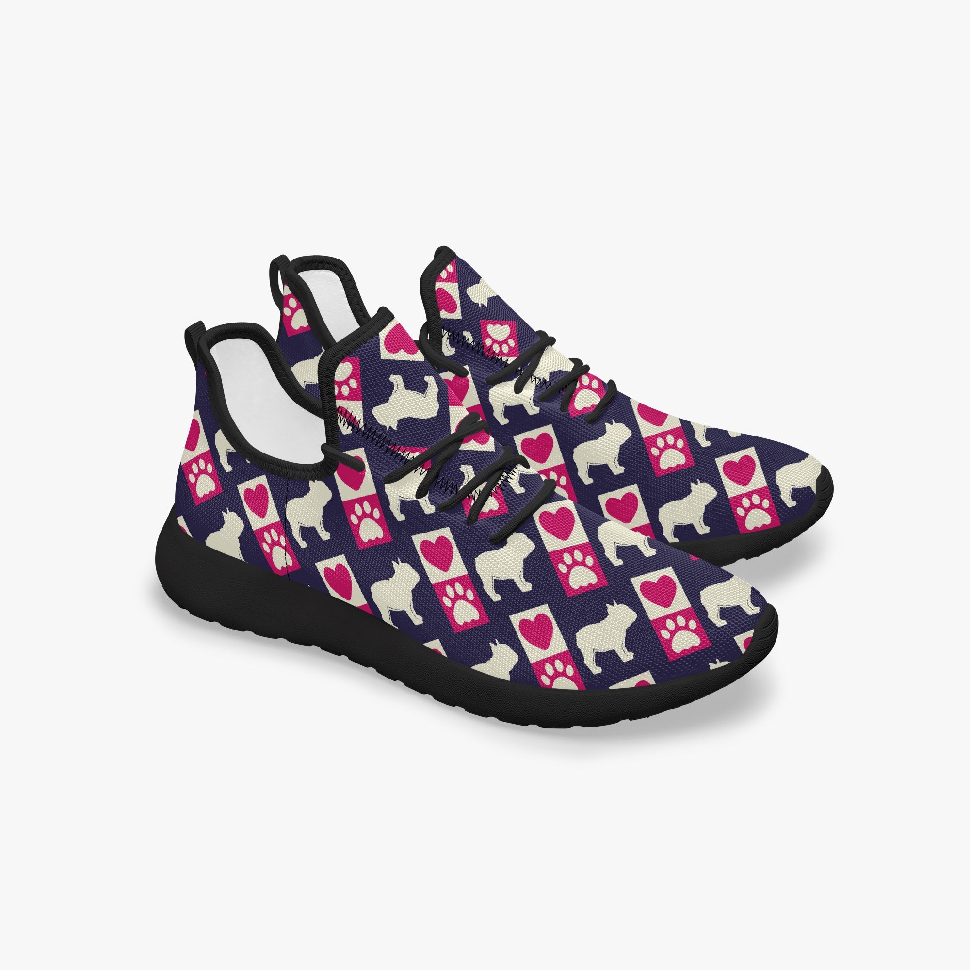 French Bulldog Lover Champ Classic Sneakers Trendy Casual Footwear