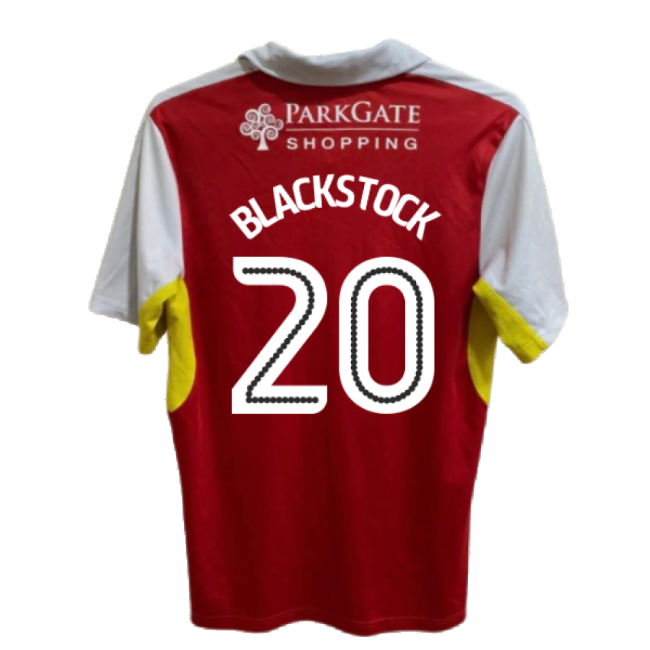 Rotherham 2016-17 Home Shirt ((good) Xl) (blackstock 20)