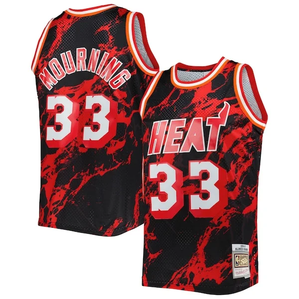 Superior Alonzo Mourning MIA NBA Jersey - Reasonable Price