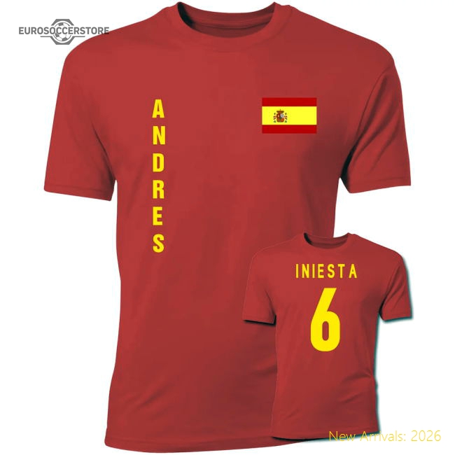 Spain Football Squad Xsb (3-4 Years) For European Football Fans