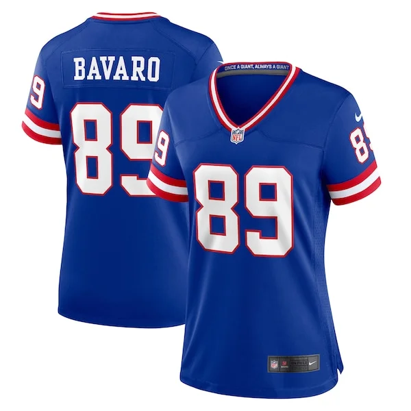 None Mark Bavaro Game Jersey - Royal | NFL Player Jersey | NFL Footbal