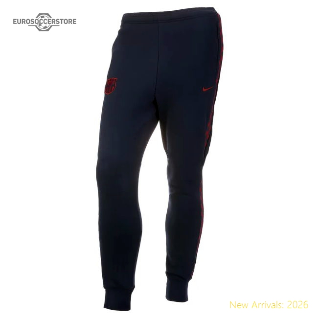 Fan-Favorite 2019-2020 Barcelona Nike Fleece Pants (Obsidian) - Kids