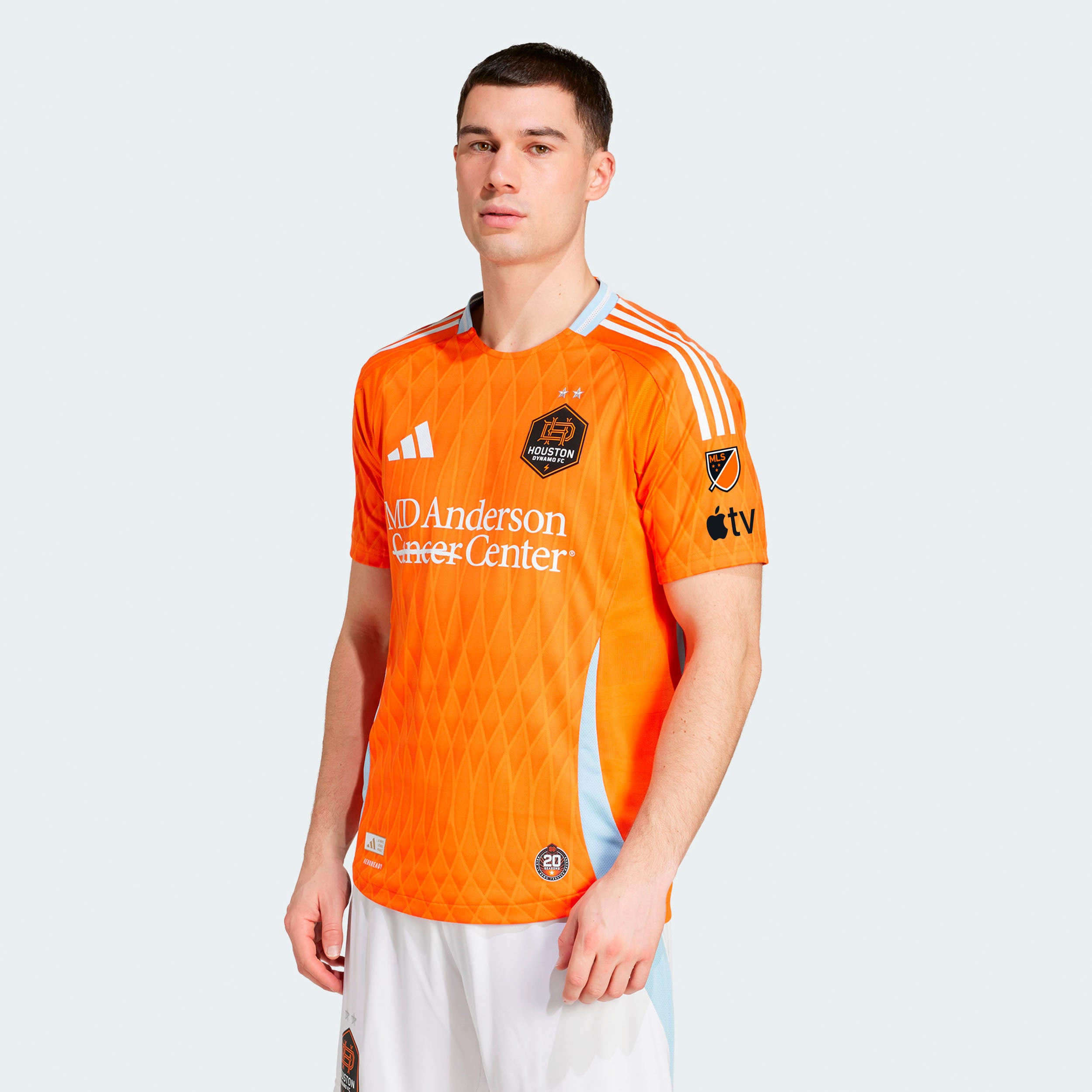 [SJH] Houston Dynamo FC 2025 Season 20 On-Field Authentic Jersey - Orange