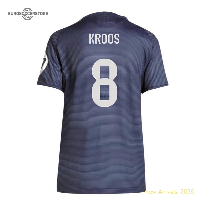 Professional-Grade 2025-2026 Real Madrid Authentic Away Shirt (Ladies) (Kroos