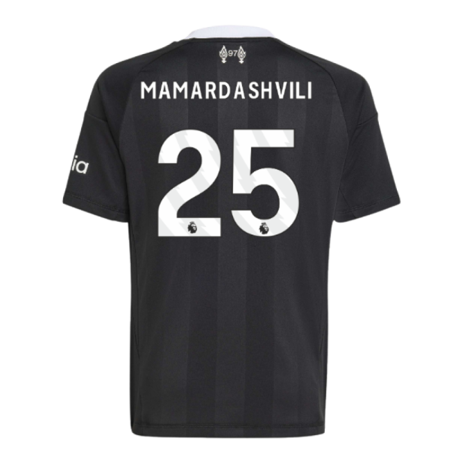 Kids Premium Liverpool 2025-2026 Third Uniform (Mamardashvili 25)