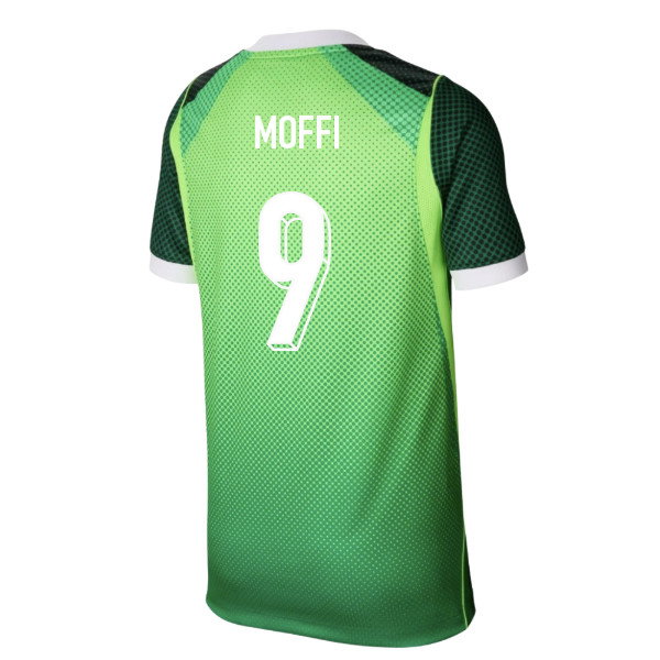 Football Team Nigeria 2026-2027 Home Shirt (Kids) (Moffi 9)