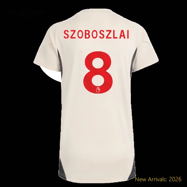 Elegant Liverpool Womens Jersey Szoboszlai 2025-2026 Drycell