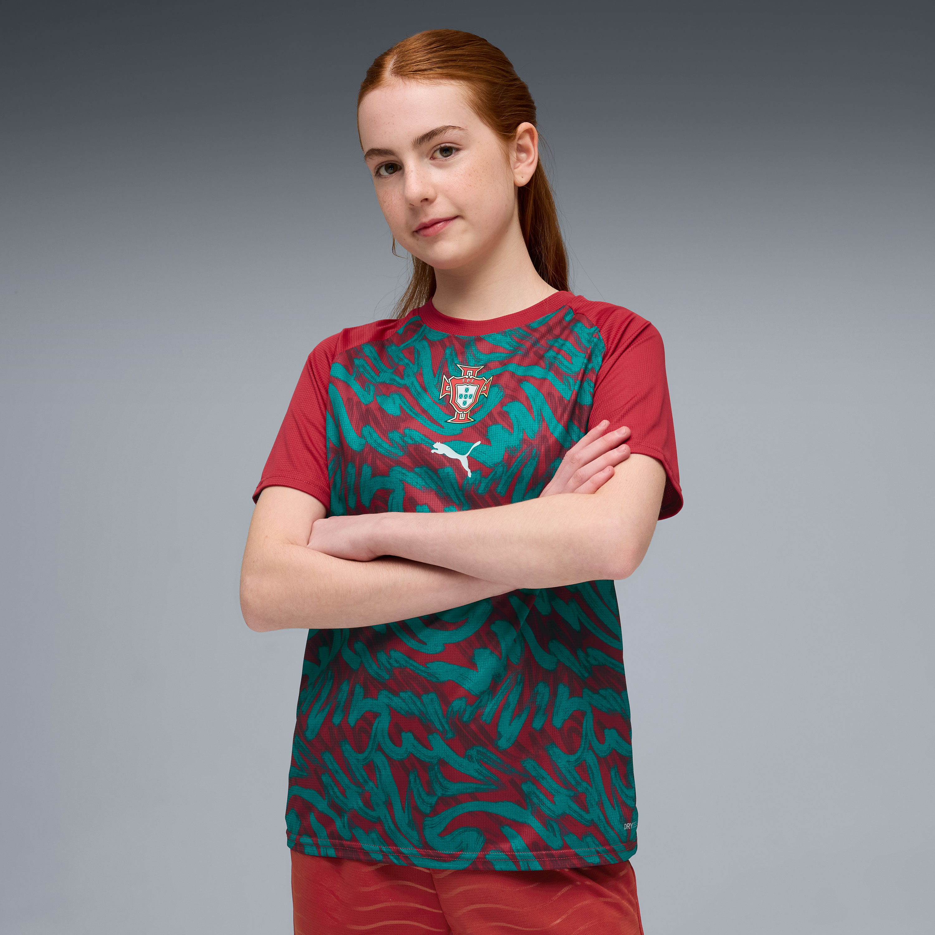 [LK] Portugal National Team Pre-Match Jersey - Red