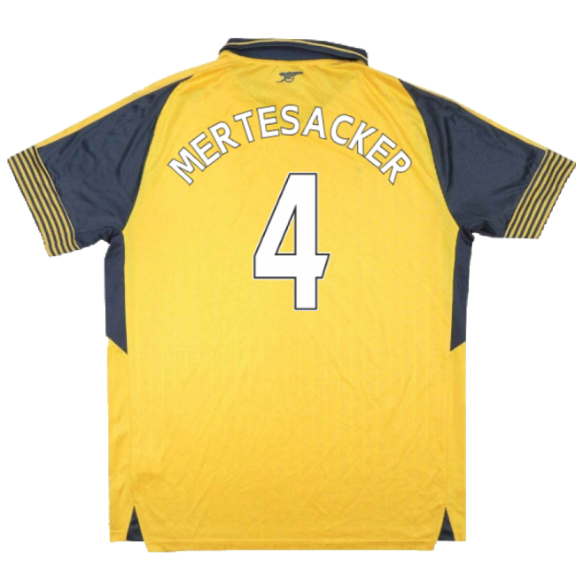 Authentic Design Arsenal Away Shirt Mint S Mertesacker #4 New Rele...