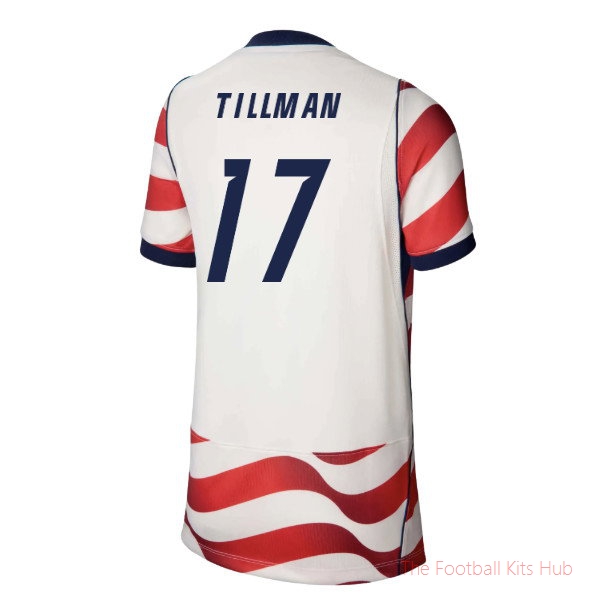 USA United States 2026-2027 Home Shirt (Kids) (Tillman 17)