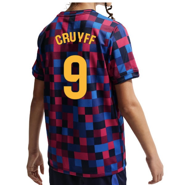[JED] 2026-2027 Barcelona Pre Match Shirt (Kids) (Cruyff 9)