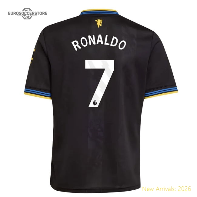2025-2026 Man Utd Third Jersey (Kids) (Ronaldo 7) Player Replica