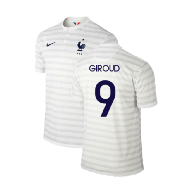 France 2014-15 Away Shirt ((Excellent) M) (Giroud 9)
